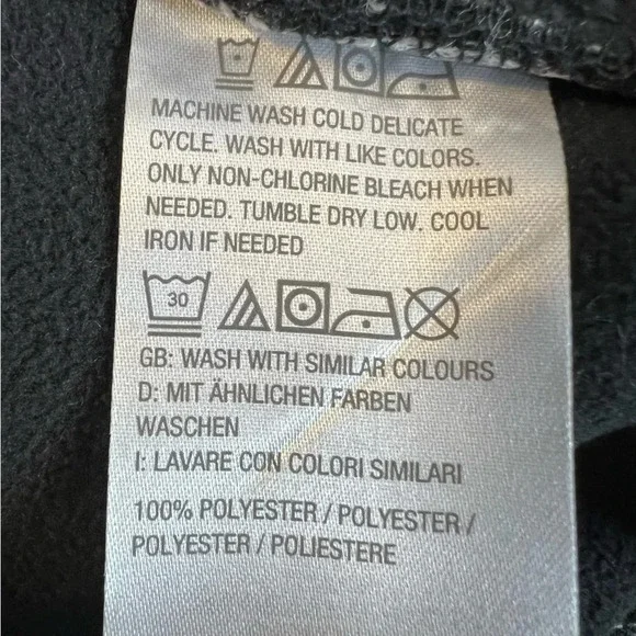 Susan Graver Weekend Printed Polar Fleece Bomber Jacket. Size Extra Large.‎ - Picture 11 of 13